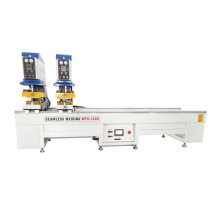 Two head seamless welding machine for upvc window door